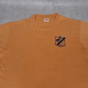 1990's Anvil Marines VMF-214 Black Sheep T-Shirt Men's XL Orange Single Stitch